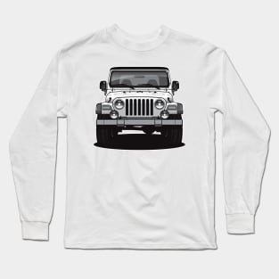 1996 - 2006 TJ Black and White Long Sleeve T-Shirt